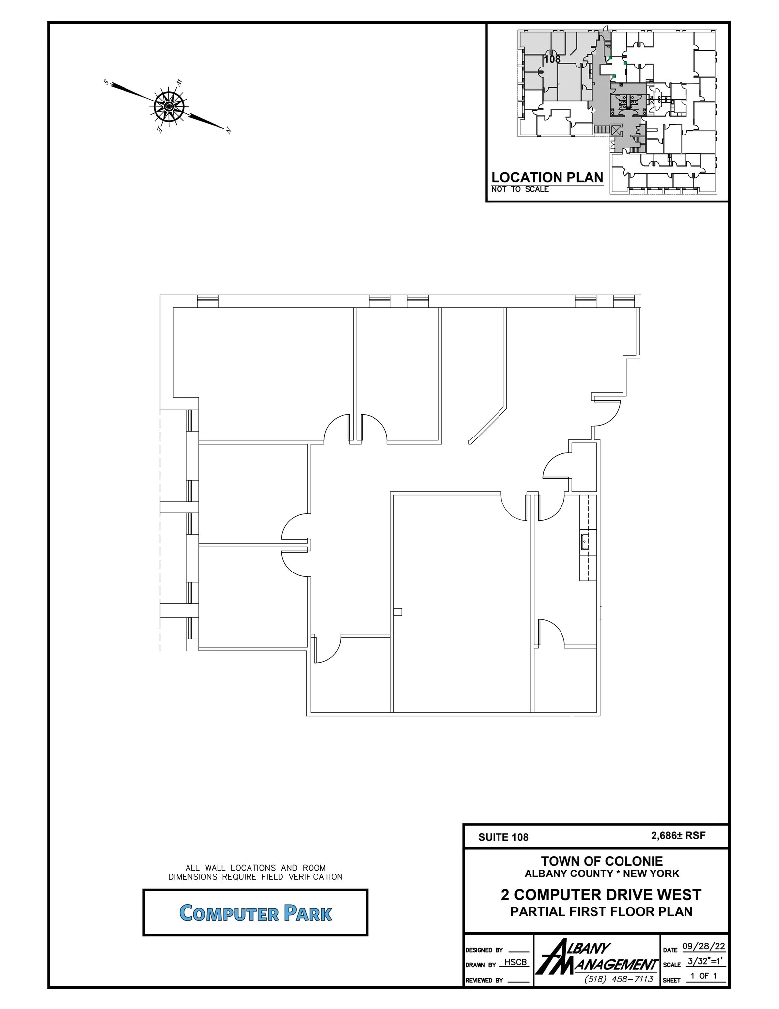 2 Computer Dr W, Albany, NY à louer Plan de site- Image 1 de 1