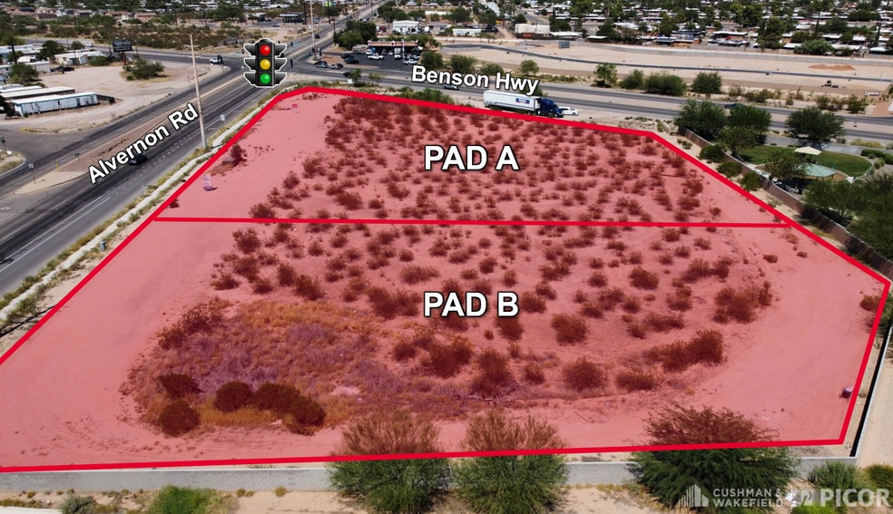 SE Benson Hwy & Alvernon Way, Tucson, AZ for sale - Building Photo - Image 2 of 5