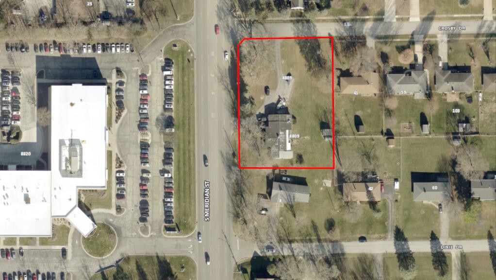 8809 S Meridian St, Indianapolis, IN à vendre Photo du bâtiment- Image 1 de 6