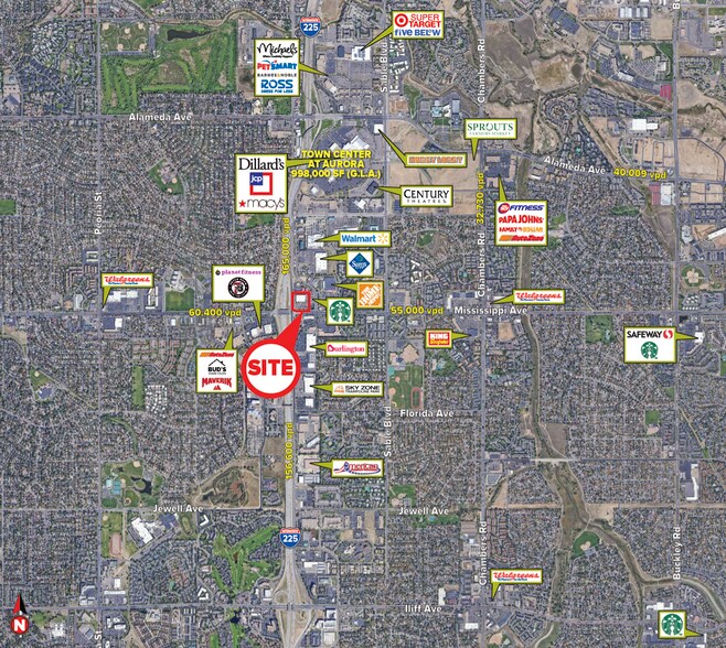 13801 E Mississippi Ave, Aurora, CO à louer - Photo du bâtiment - Image 3 de 7