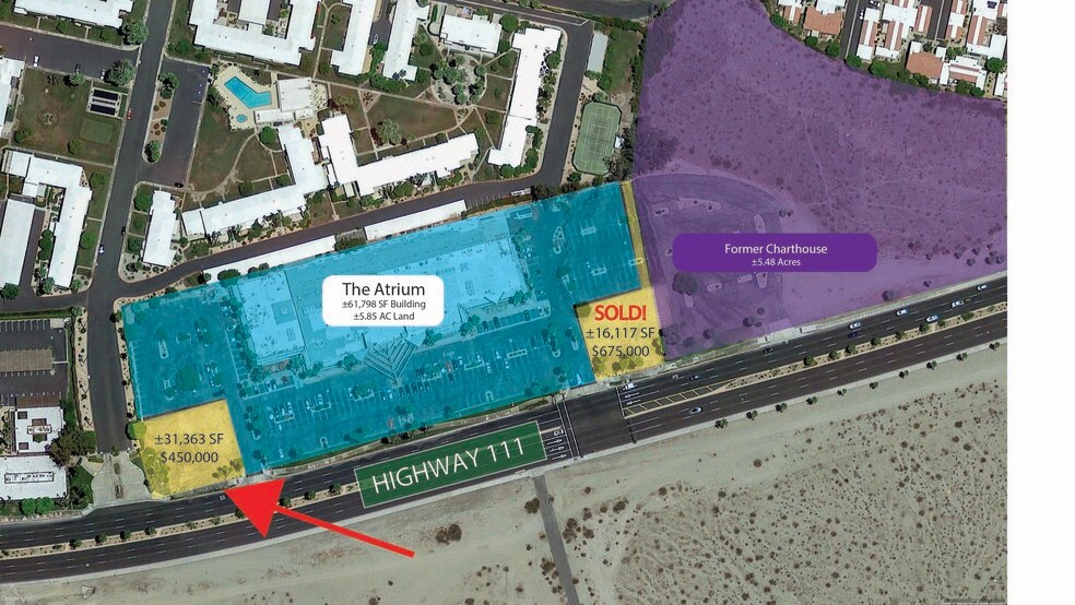 State Highway 111, Rancho Mirage, CA à vendre - Photo du bâtiment - Image 1 de 2
