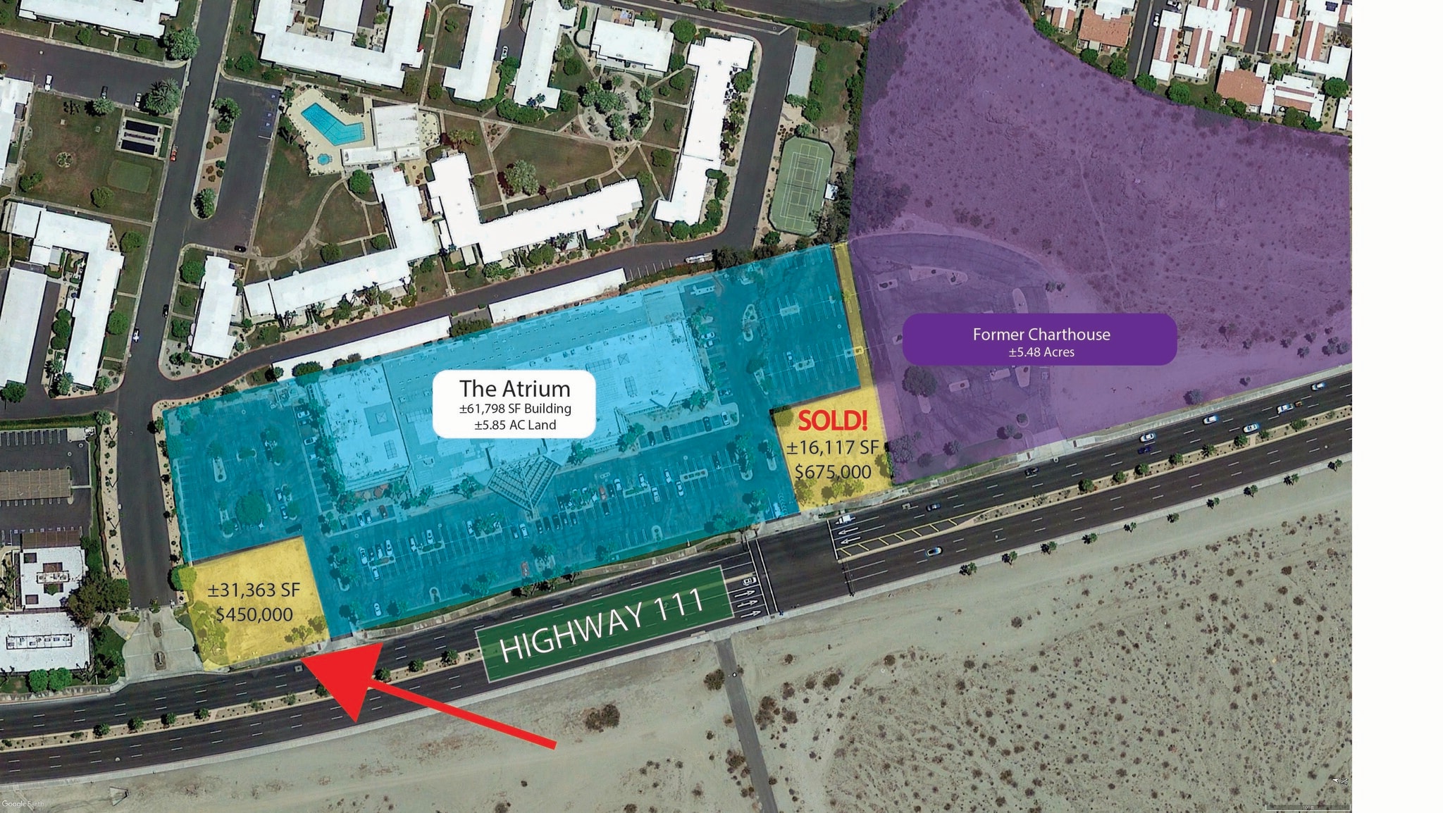 State Highway 111, Rancho Mirage, CA for sale Building Photo- Image 1 of 3