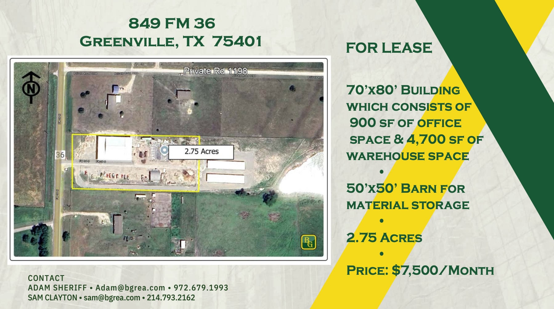 849 FM 36, Greenville, TX for lease Primary Photo- Image 1 of 3