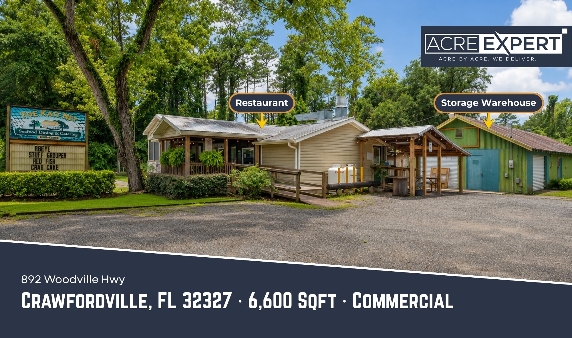 892 Woodville Hwy, Crawfordville, FL à vendre Photo du bâtiment- Image 1 de 30