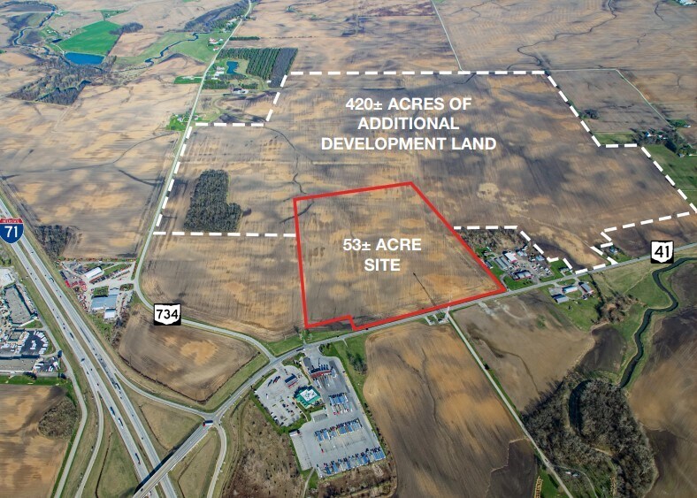 0 State Route 41, Jeffersonville, OH for lease - Aerial - Image 1 of 4