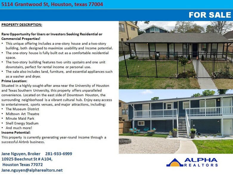 5114 Grantwood St, Houston, TX à vendre - Photo du bâtiment - Image 2 de 3