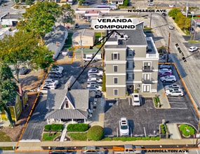 725 E 65th St, Indianapolis, IN - AERIAL  map view