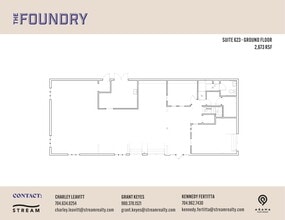 623 S Cedar St, Charlotte, NC for lease Floor Plan- Image 2 of 2