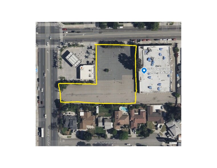 SWC Broadway & Magnolia, Anaheim, CA à louer - Plan de site - Image 1 de 1