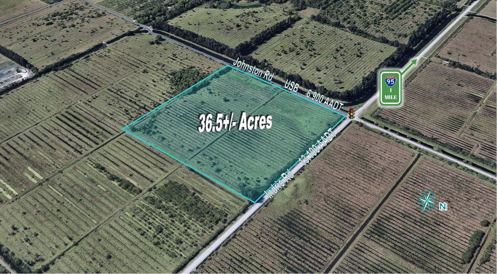 36.6+/- Ac. Available in, Fort Pierce, FL à vendre - Photo principale - Image 1 de 6