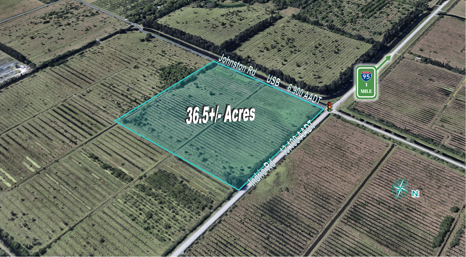 36.6+/- Ac. Available in, Fort Pierce, FL à vendre Photo principale- Image 1 de 7