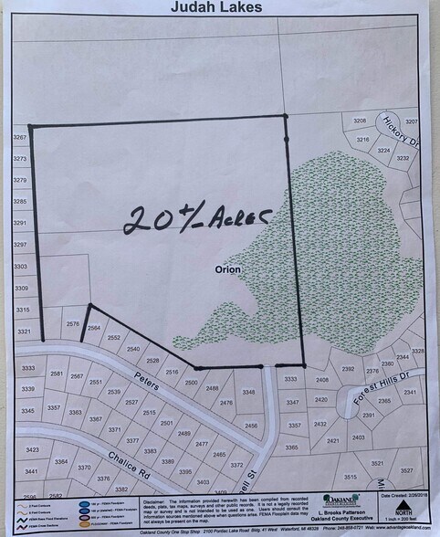 2200-3298 Judah Rd, Orion Township, MI à vendre - Aérien - Image 3 de 3