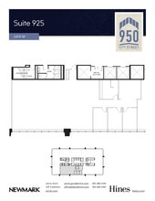 950 17th St, Denver, CO for lease Floor Plan- Image 1 of 7