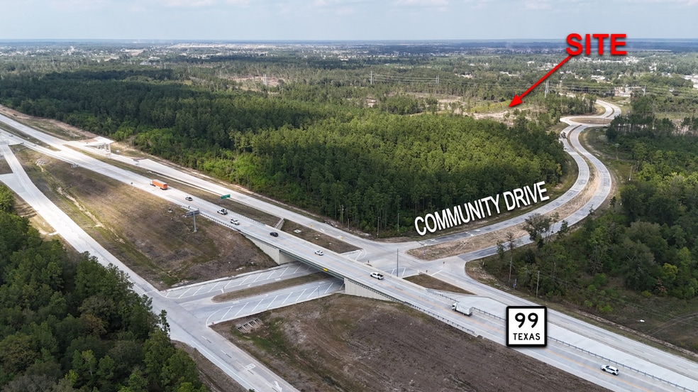 Community Dr, Cleveland, TX 77327, Cleveland, TX for sale - Aerial - Image 3 of 7