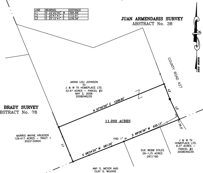 County Road 427, Thrall, TX for sale - Building Photo - Image 2 of 8