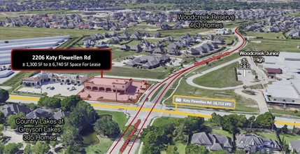 2206 Katy Flewellen Rd, Katy, TX - AERIAL  map view - Image1
