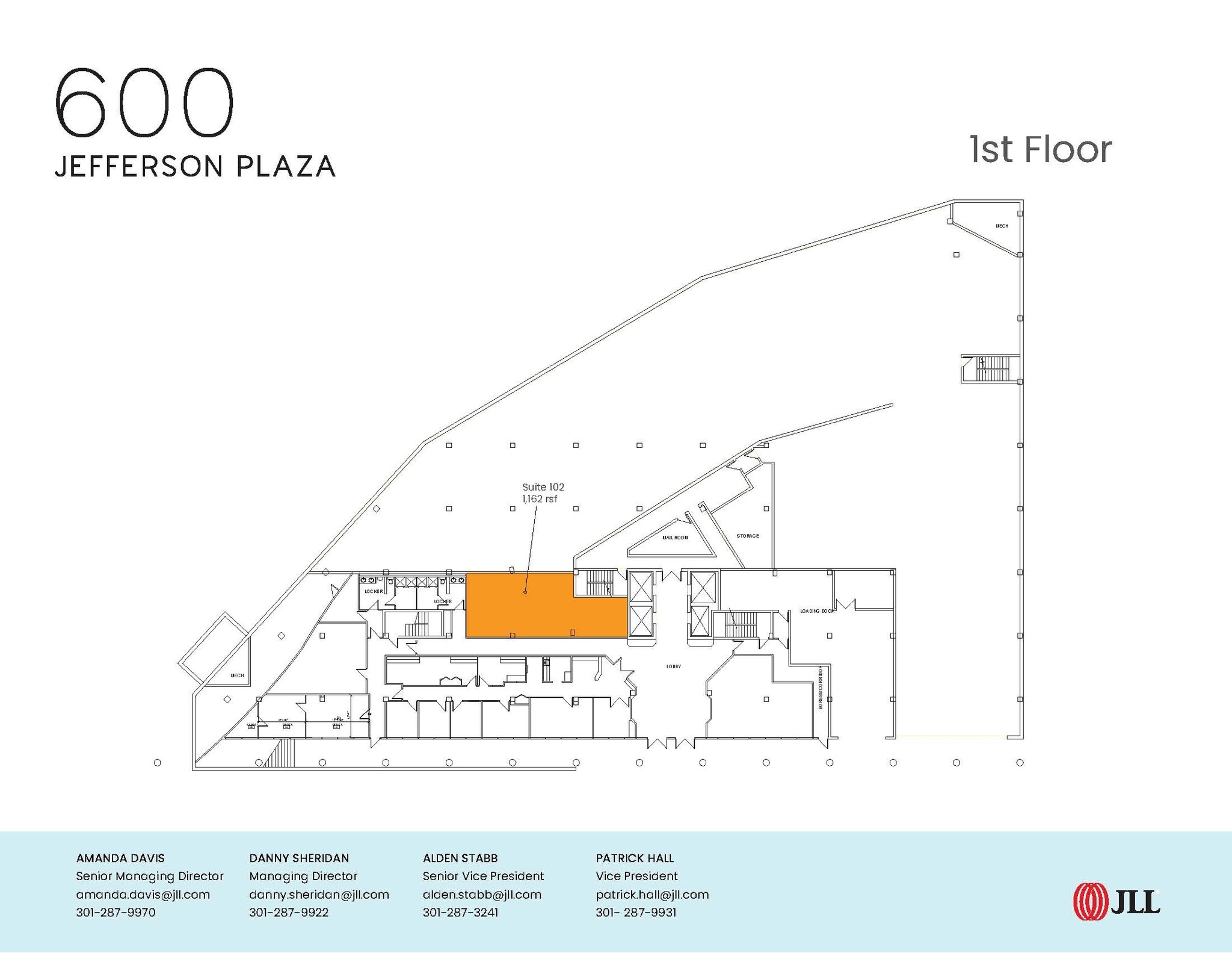600 jefferson Plz, Rockville, MD for lease Floor Plan- Image 1 of 1