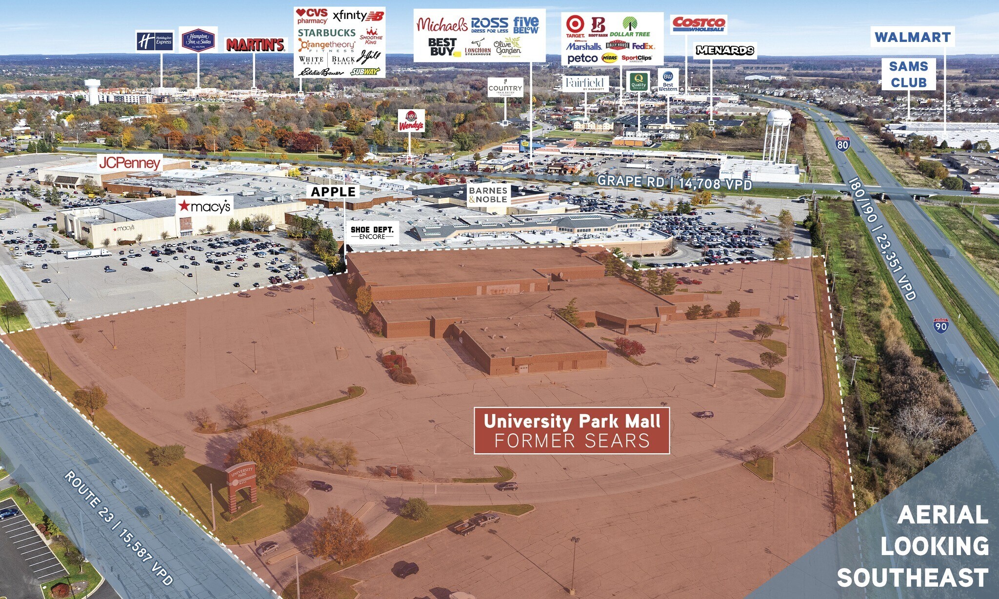 Former Sears portefeuille de 5 propriétés à vendre sur LoopNet.ca Photo du bâtiment- Image 1 de 4