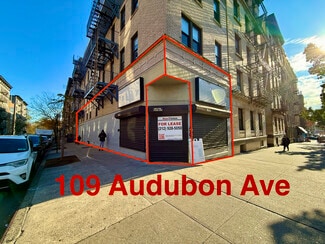 Plus de détails pour 109 Audubon Ave, New York, NY - Commerce de détail à louer
