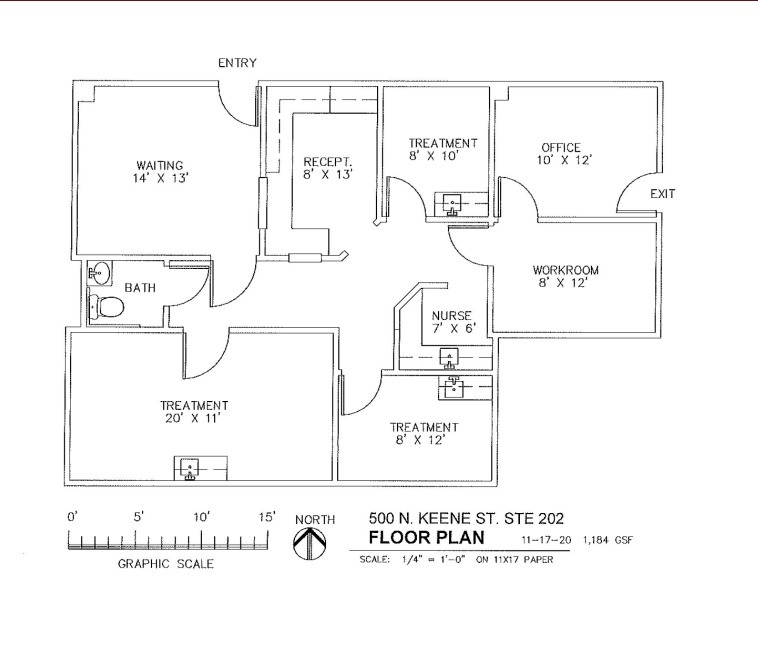 500 N Keene St, Columbia, MO 65201 - Unité 202 -  - Plan d  tage - Image 1 of 1