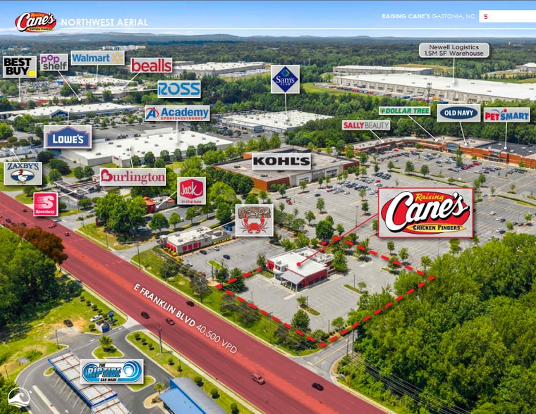 3638 E Franklin Blvd, Gastonia, NC for sale - Building Photo - Image 3 of 5