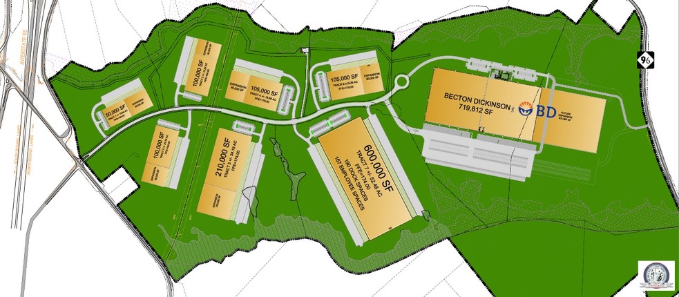 Four Oaks Pky, Four Oaks, NC for lease - Site Plan - Image 2 of 2