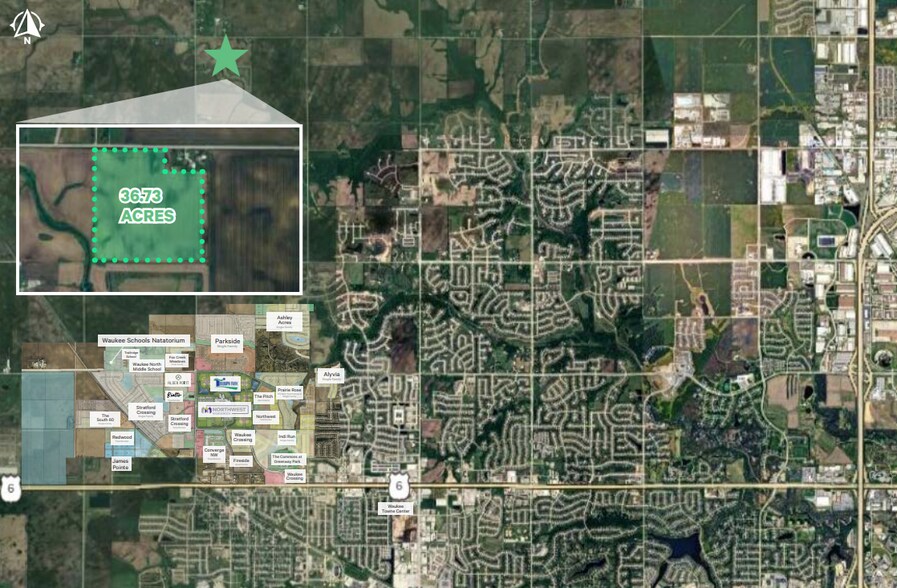 250th ST, Waukee, IA à vendre - Aérien - Image 1 de 1