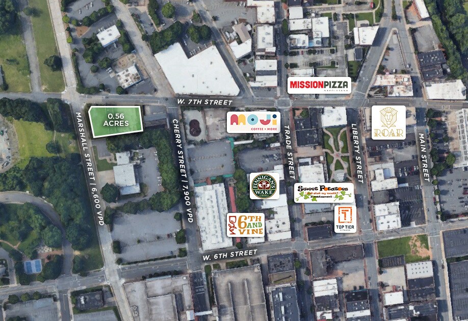 310 W 7th St, Winston-Salem, NC à vendre Photo du bâtiment- Image 1 de 2