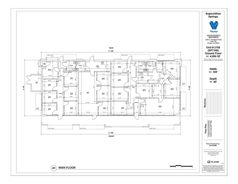 2060 S Power Rd, Gilbert, AZ à louer - Plan d’étage - Image 3 de 6