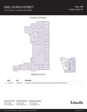 1 Church St, Rockville, MD for lease Floor Plan- Image 1 of 1