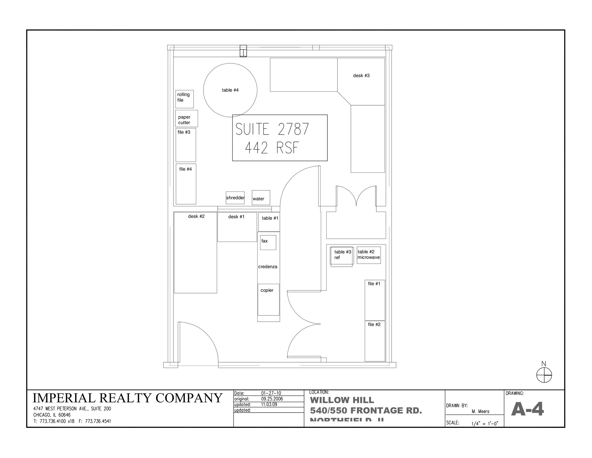 540-550 W Frontage Rd, Northfield, IL for lease Site Plan- Image 1 of 3