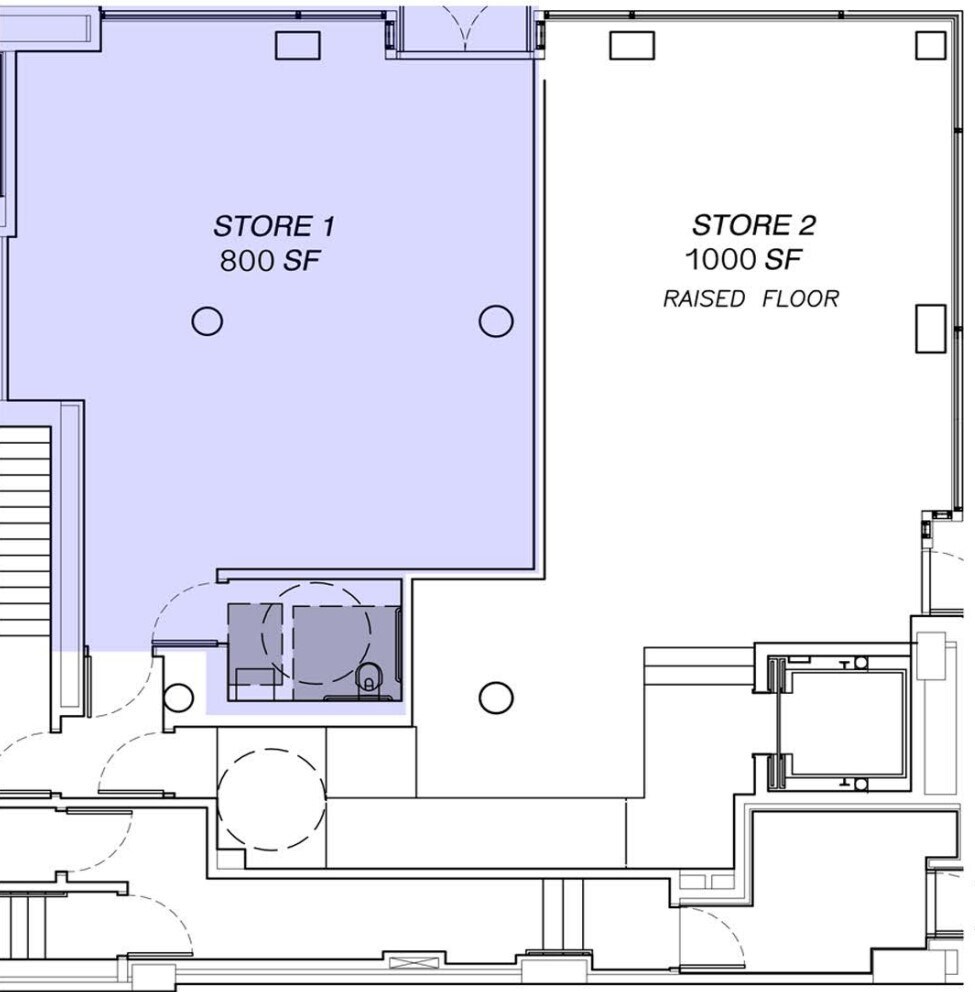 500 W 22nd St, New York, NY à louer Plan d  tage- Image 1 de 2