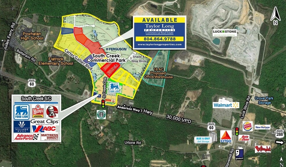 1800 S Creek One, Powhatan, VA for sale - Building Photo - Image 1 of 1