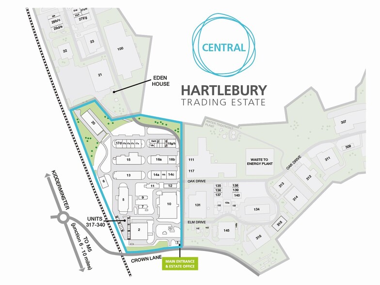 331-340 Beech Vw, Hartlebury for lease - Site Plan - Image 3 of 11
