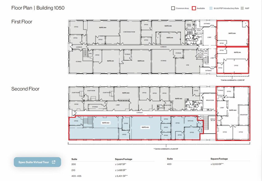 1000 E William St, Carson City, NV à louer - Plan d’étage - Image 3 de 12