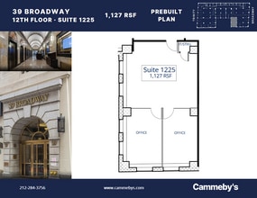 39 Broadway, New York, NY for lease Floor Plan- Image 1 of 1