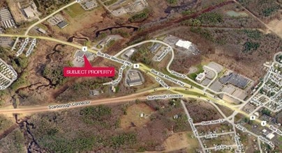 51 US Route 1, Scarborough, ME - AERIAL  map view