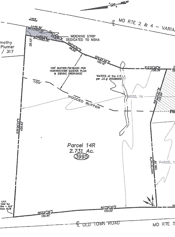 4021 Old Town Rd, Huntingtown, MD à vendre Photo principale- Image 1 de 4