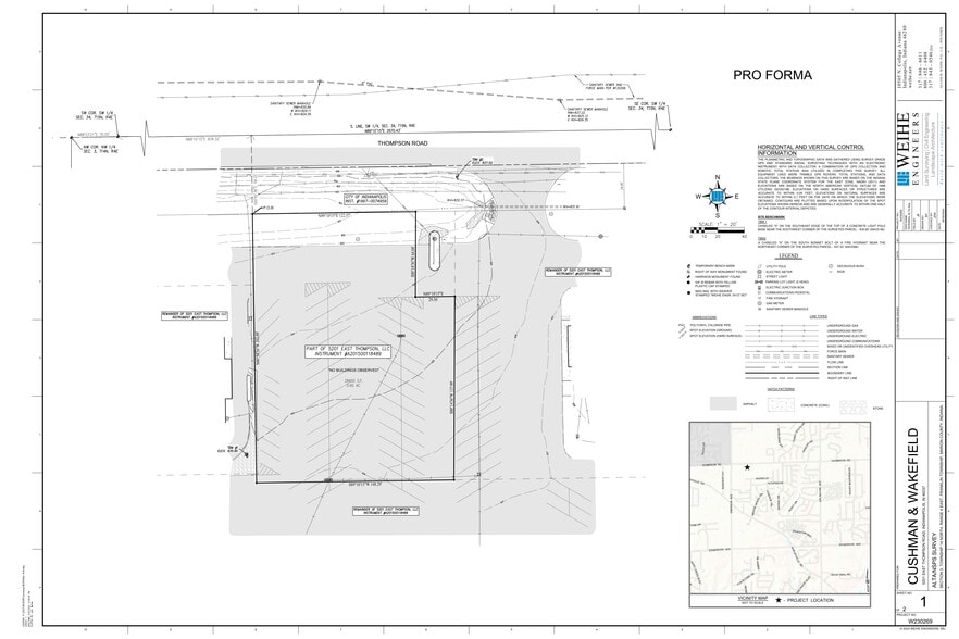 5241 E Thompson Rd, Indianapolis, IN for sale - Site Plan - Image 2 of 2