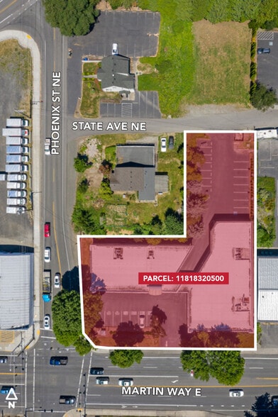 2600 Martin Way E, Olympia, WA à louer - Aérien - Image 2 de 11