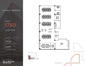 33 W Monroe St, Chicago, IL for lease Floor Plan- Image 1 of 5
