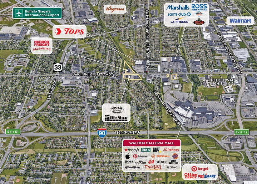 3901 Union Rd, Buffalo, NY à louer - Aérien - Image 3 de 5