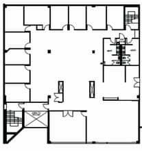 170 Duffield Dr, Markham, ON for lease Floor Plan- Image 2 of 3