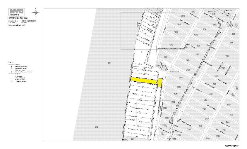 Pier 61, New York, NY à louer - Plan cadastral - Image 3 de 9