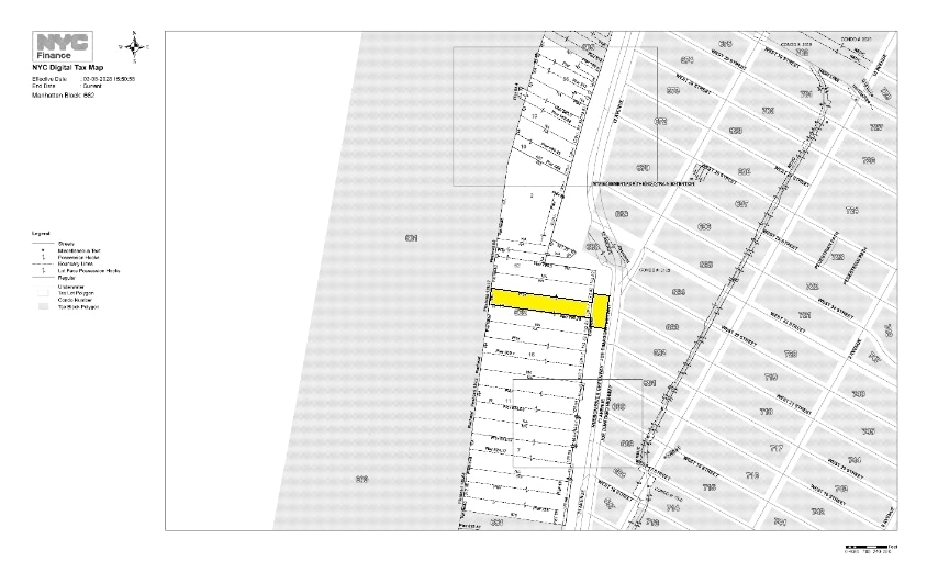 Pier 61, New York, NY for lease - Plat Map - Image 3 of 9