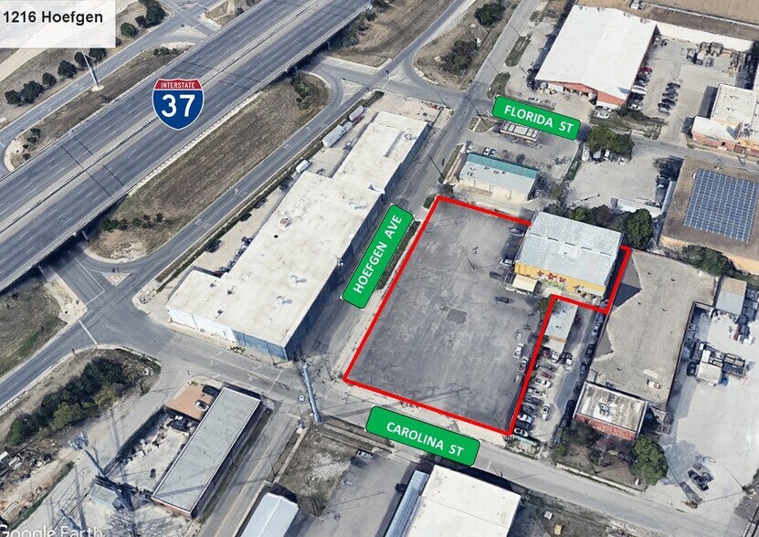 1216 Hoefgen Ave, San Antonio, TX à louer - Aérien - Image 2 de 10