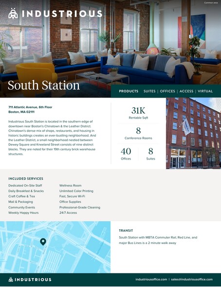 711 Atlantic Ave, Boston, MA à louer - Photo du bâtiment - Image 3 de 11