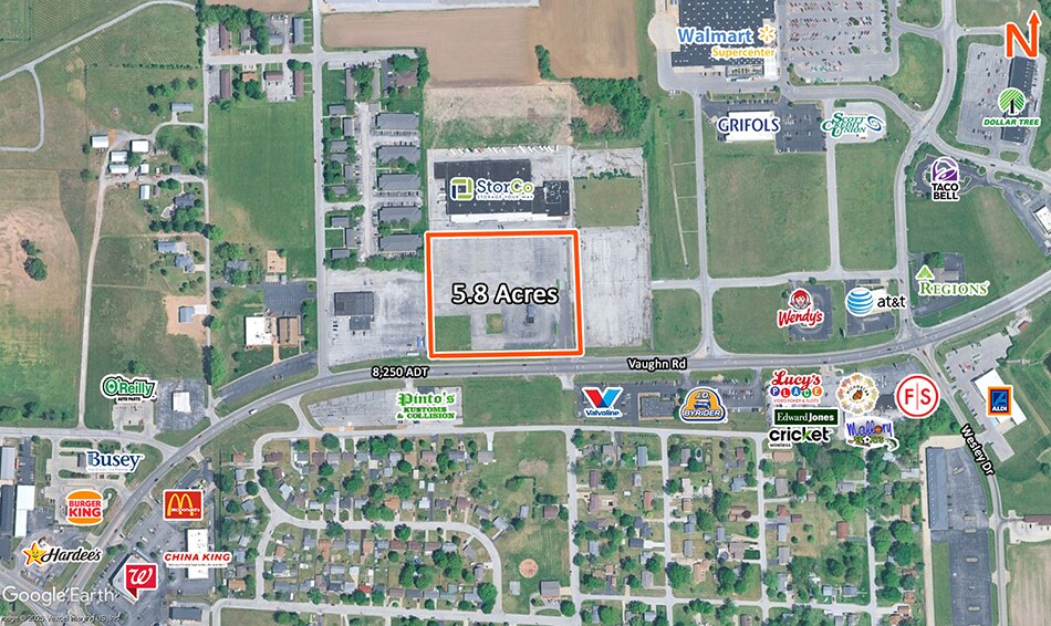 1411 Vaughn Rd, Wood River, IL for sale - Building Photo - Image 1 of 3