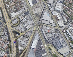 3820-3822 Willat St, Culver City, CA - AERIAL map view