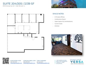 619 Enterprise Dr, Oak Brook, IL for lease Floor Plan- Image 2 of 2